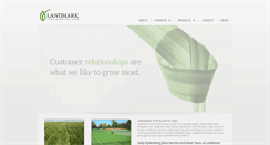 Desktop Screenshot of landmarkturfandnativeseed.com